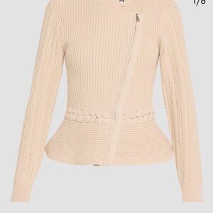 Women's Cream Cardigan Sweater